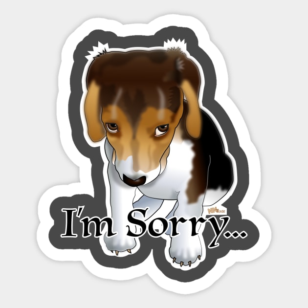 I'm Sorry Sticker by NN Tease